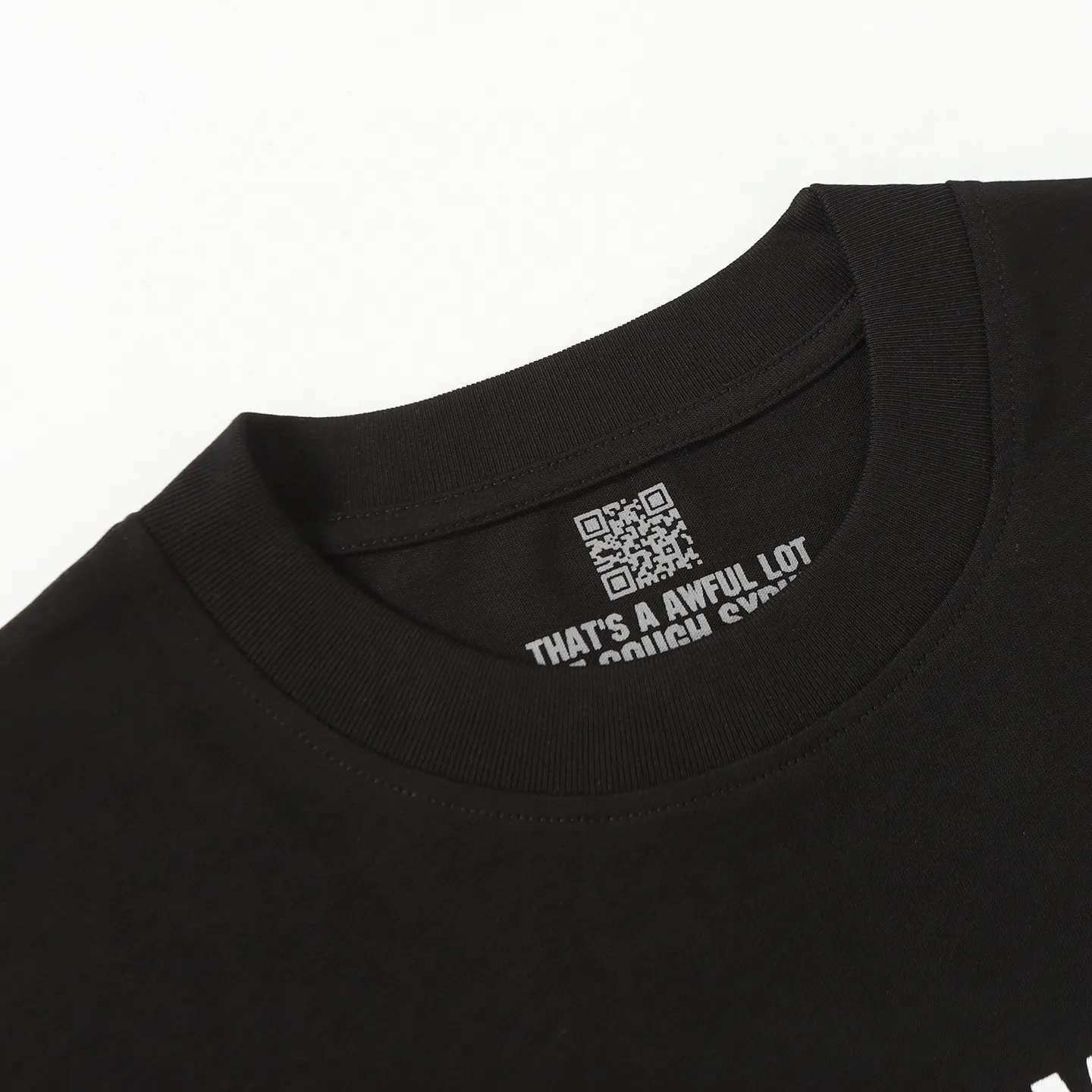 #active Black | THAT'S A AWFUL LOT OF COUGH SYRUP In Stock Real shot American simple trendy brand loose casual T-shirt Fabric (fabric): 32 counts Weight combed double yarn pure cotton Sizes (size): S-M L X L Color (colour): Active Black